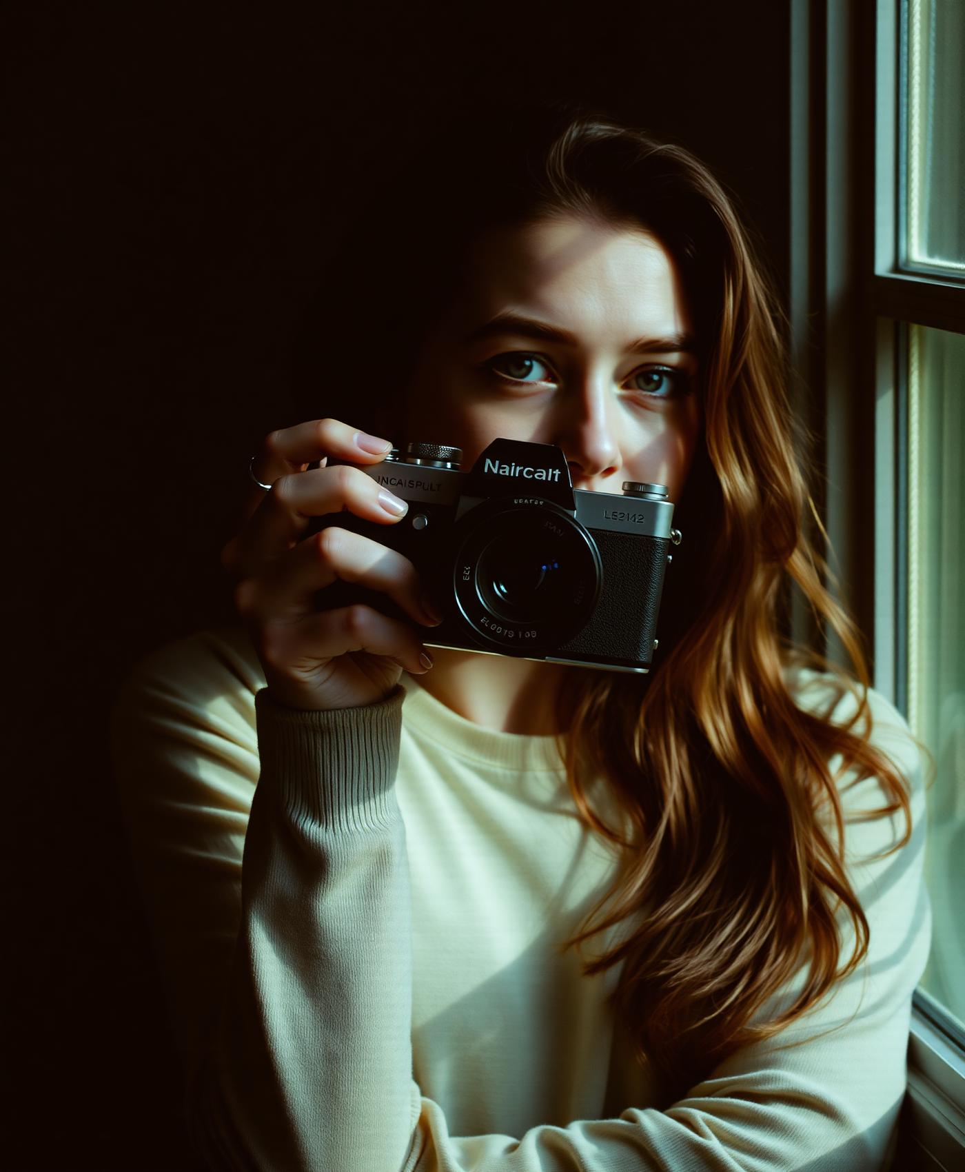 Nia Preda, photographer, portrait